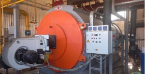 Водогрейный жаротрубный трехходовой котел «GKS Dynatherm» Б/У