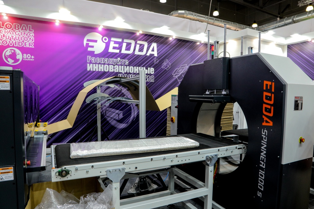 Упаковочный станок в стрейч пленку EDDA Spinner S