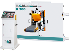 Горизонтальный ленточно-делительный 2-пильный станок HCM R-300 (MJ71BX300-2)