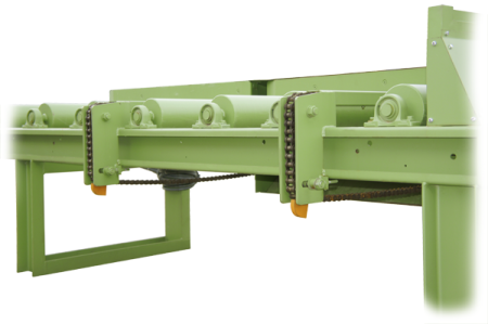 Приводной рольганг с лево- или правосторонним сбросом MS Maschinenbau серии ARB