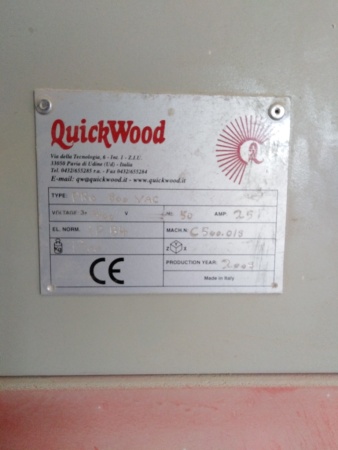 Рельефно-шлифовальный станок Quick Wood Pro 800 (БУ)